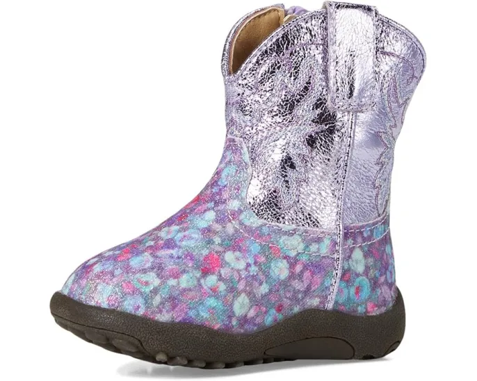 Roper Kids Ботильоны Cowbabies Glitter Bloom для девочки с блестками