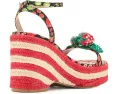 Сандалии Blue by Betsey Johnson Bobbie с принтом клубники и блочным каблуком