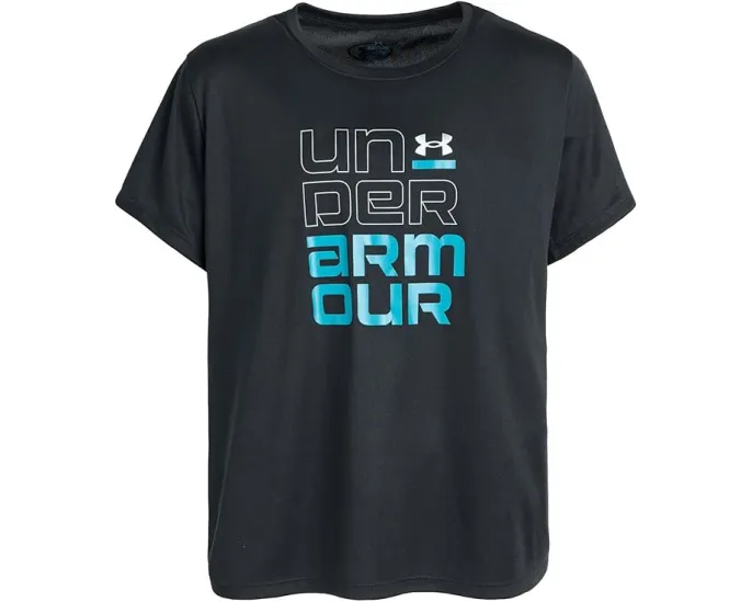Футболка Under Armour Tech Split Wordmark с коротким рукавом для детей