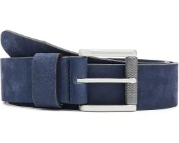 Кожаный ремень Johnston & Murphy Roller-buckle с гравированным роликом