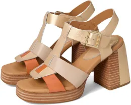 Босоножки Kork-Ease Macey с комбинированным каблуком и квадратным носком