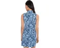 Lilly Pulitzer платье Kathy для гольфа с защитой UPF 50+ и молнией спереди