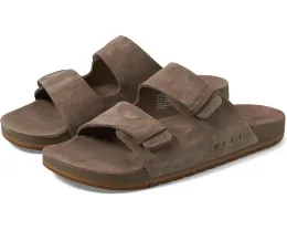 Сандалии Reef Ojai Two-Bar из замши с эластичной посадкой и регулируемым ремешком