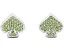 Серьги-гвоздики Kate Spade New York Everyday Spade Pave с камнями