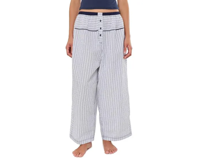 Штаны Free People Cross My Heart Lounge Pan свободного кроя