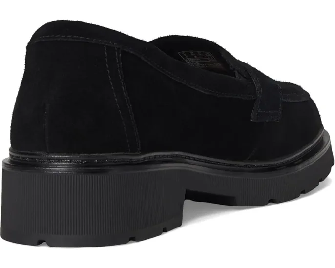 Лоферы Clarks Lauryl Step из замши с эластичной вставкой и стелькой Ultimate Comfort