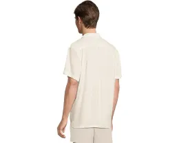 Рубашка Chubbies The Ivory Lotus из вискозы с открытым воротником