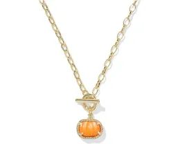 Ожерелье Kendra Scott Pumpkin Link And Chain с застежкой-переключателем