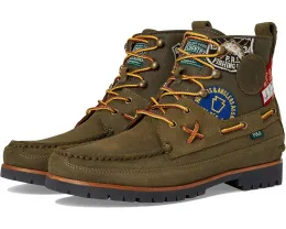 Ботинки Polo Ralph Lauren Ranger Mid с искусственным мехом и шнуровкой