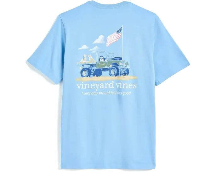 Футболка Americana Truck с коротким рукавом для детей Vineyard Vines