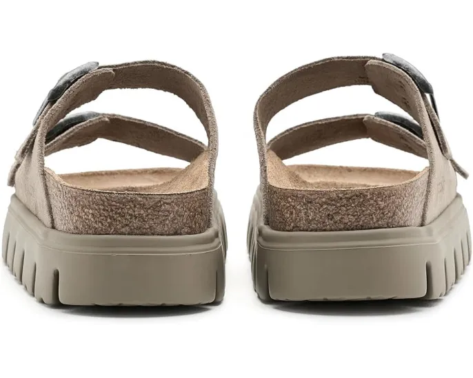 Сандалии Arizona Chunky из замши Birkenstock