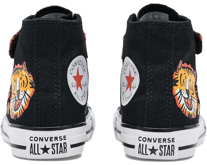 Converse Kids Chuck Taylor All Star Lions с липучкой для легкого надевания