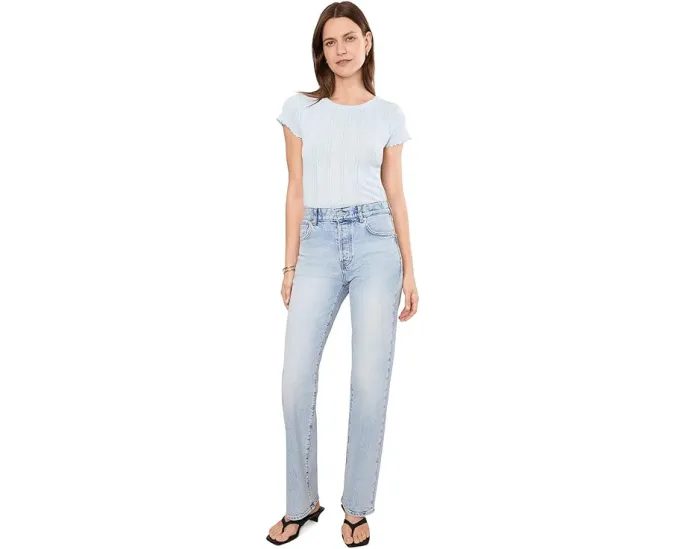 Джинсы Sydney Mid-Rise Stovepipe AG Jeans в посадке Highway 29