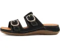 Сандалии Clarks Cecily Step на клине с пряжками и подошвой из термопластичной резины