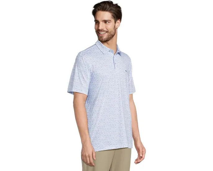 Поло Printed Sankaty от Vineyard Vines с защитой UPF 50+