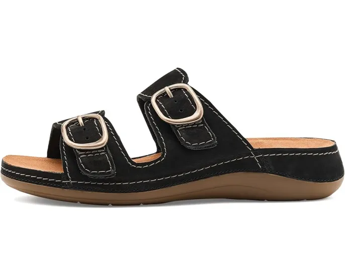 Сандалии Clarks Cecily Step на клине с пряжками и подошвой из термопластичной резины