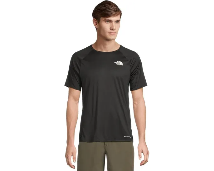 Футболка The North Face Sunriser Short Sleeve с принтом и светоотражающими элементами