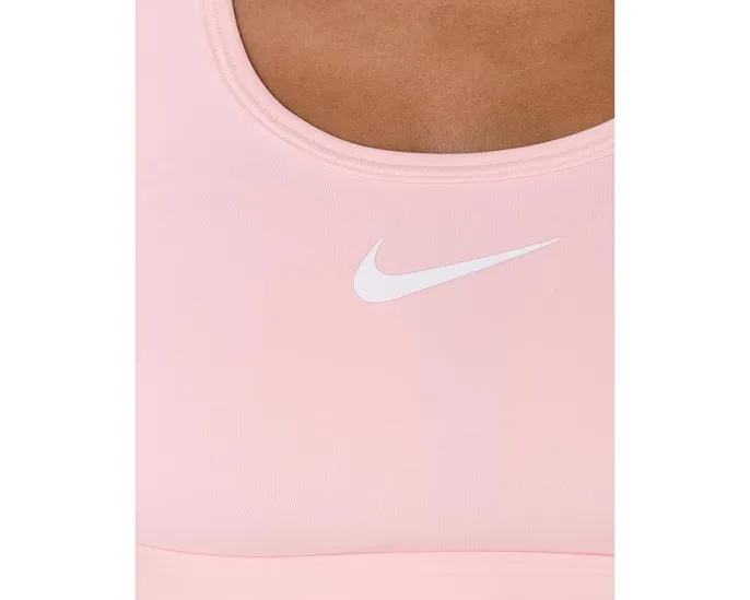 Спортивный бюстгальтер Nike Swoosh со средней поддержкой и вшитыми чашками