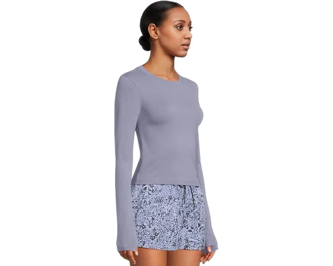 Лонгслив Peak Knit с укороченным кроем и технологией HeiQ Mint