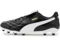 Бутсы PUMA King Top Firm AG из мягкой телячьей кожи с язычком-клапаном