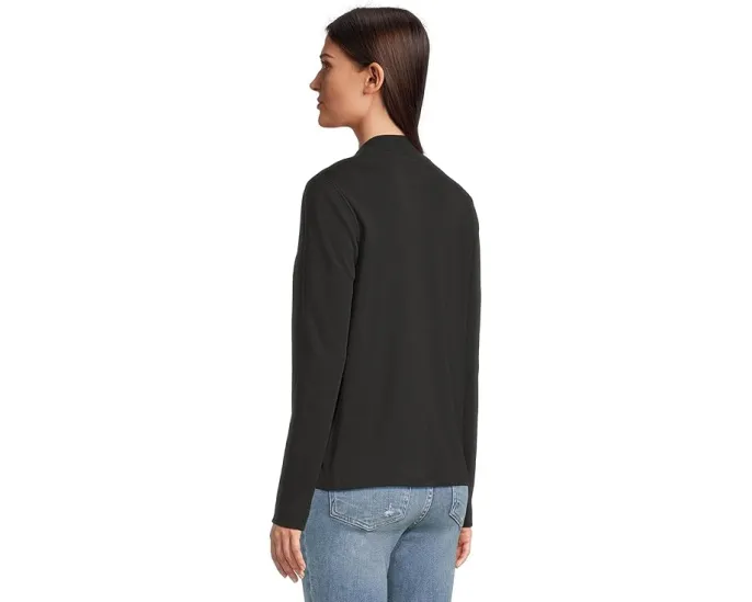 Кардиган Lilla P классический с открытой передней частью