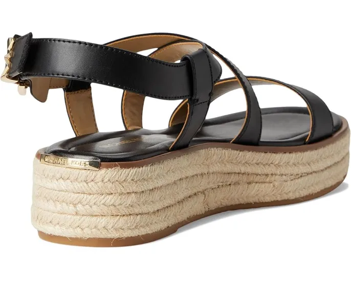 Босоножки MICHAEL Michael Kors Espadrille на платформе с плетением
