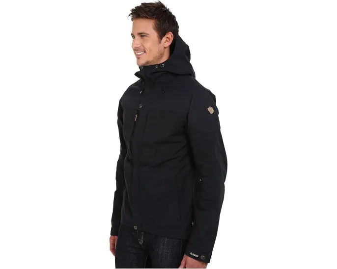 Куртка Fjällräven Skogsö из ткани G-1000 с капюшоном и кожаными деталями