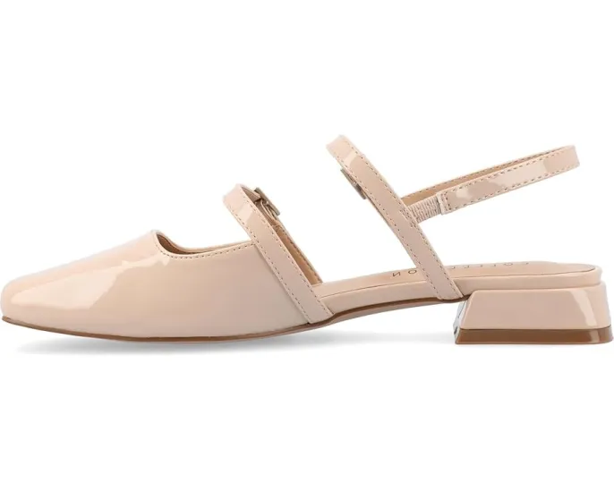 Балетки Journee Collection Gretchenn с ремешками и квадратным носком