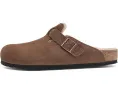 Birkenstock Boston клоги из замши с овчиной