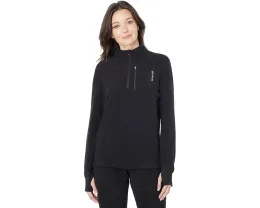 Свитер Hot Chillys La Montana с молнией на четверть и отверстиями для большого пальца