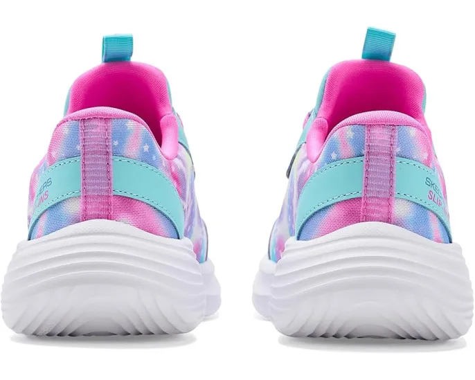 Skechers Kids Hands Free Slip Ins Bounder Pro Rainbow Rush кроссовки с радужным тингом