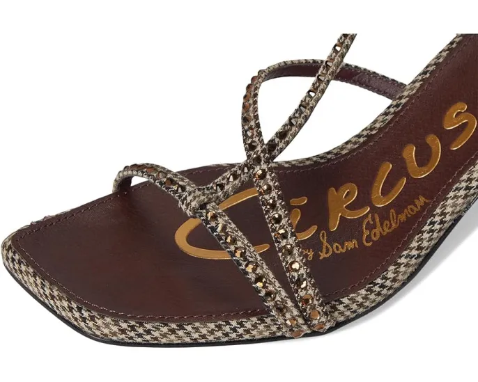 Босоножки Circus NY by Sam Edelman Jaida на котячьем каблуке с регулируемым ремешком на щиколотке