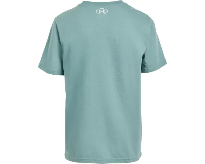 Футболка Under Armour Kids с тематическим принтом и технологией отвода влаги