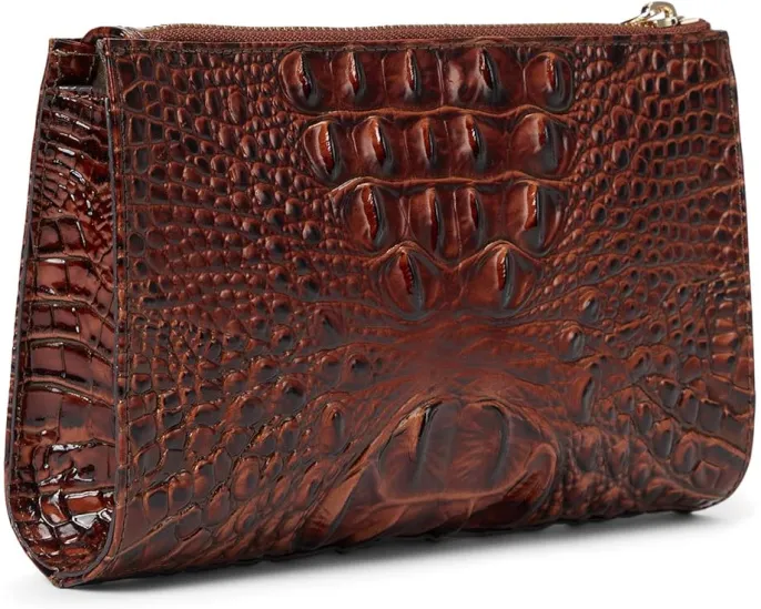 Brahmin Melbourne Daisy клатч на молнии с ремешком на запястье