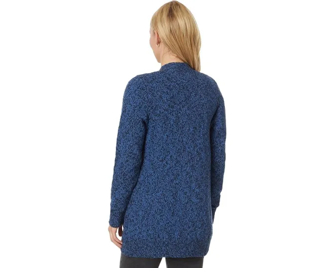 Кардиган L.L.Bean Cotton Ragg Sweaters Open Cardigan длинного кроя с ребристыми манжетами