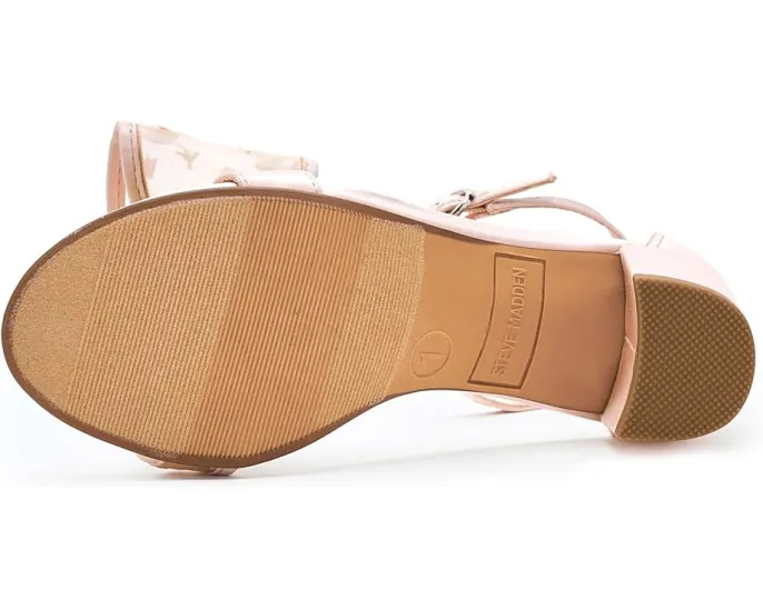 Детские сандалии Steve Madden Kids Abigl с квадратным каблуком и цветами