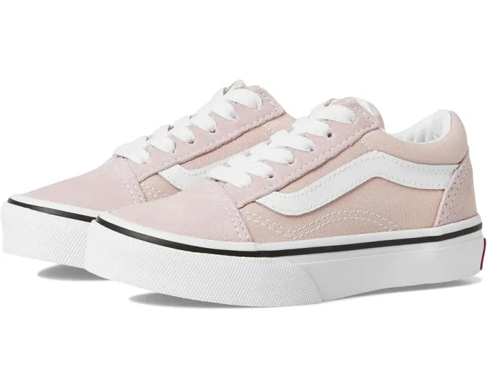 Кроссовки Vans Old Skool для детей из замши и канваса