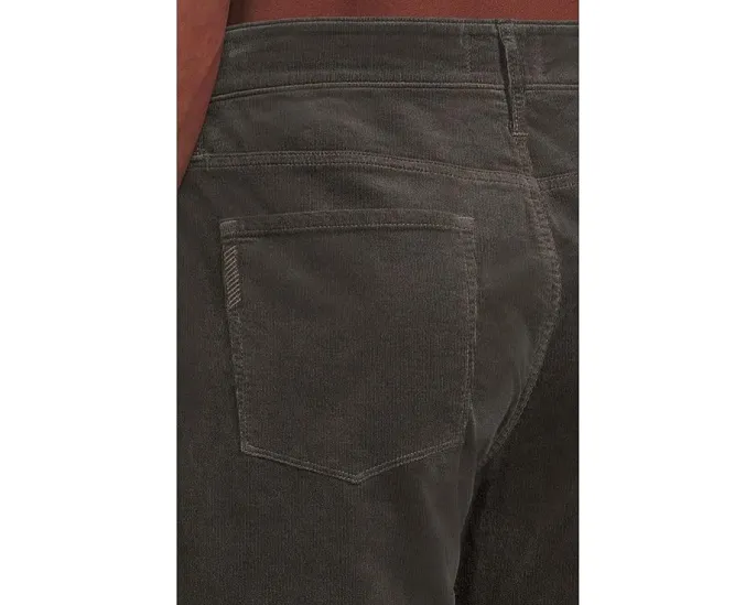 Брюки Normandie из стретч-вельвета прямого кроя Paige