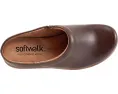 Кожаные клоги SoftWalk Madison с противоскользящей подошвой и съемной стелькой