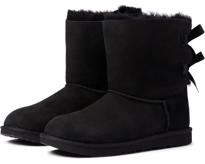 Угги UGG Kids Bailey Bow II для детей с бантами и подошвой Treadlite