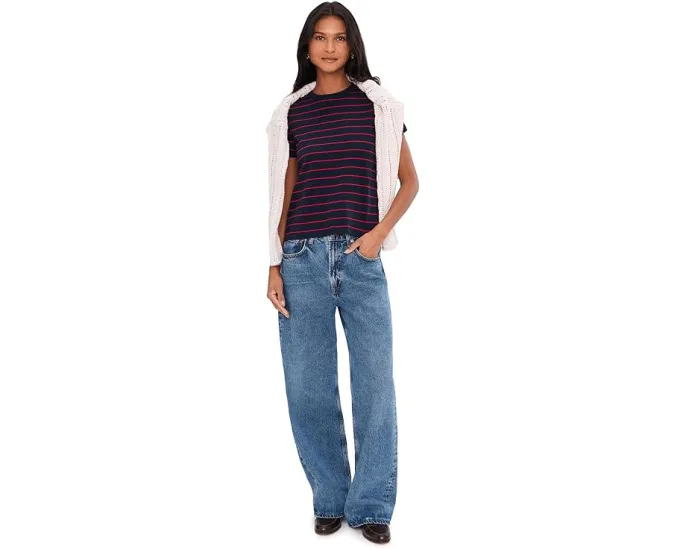 Футболка Madewell The Perfect Crewneck с круглым вырезом из джерси Allday