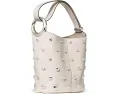 Мини-ведро Kate Spade New York Halo из мелкозернистой кожи со стразами