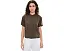 Рубашка Eileen Fisher с воротником-стойкой из органического льна