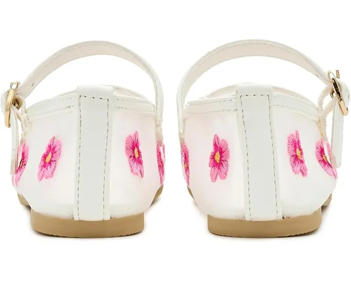 Сандалии с сеткой и цветочным принтом от Janie and Jack