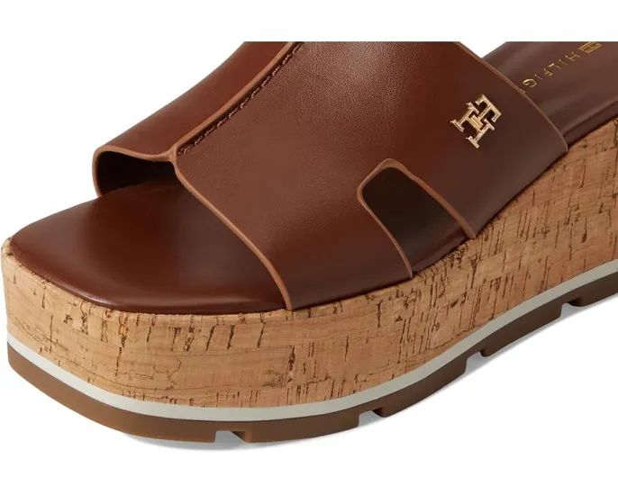 Сандалии Tommy Hilfiger Heliena на платформе и танкетке из пробки