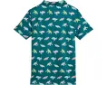 Polo The Turtally Awesome Chubbies Kids с принтом черепашек