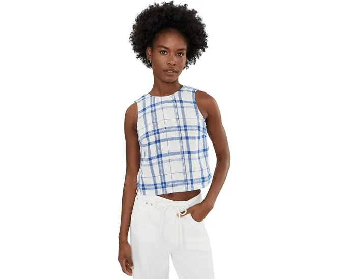 Топ Odin из 100% льна Madewell