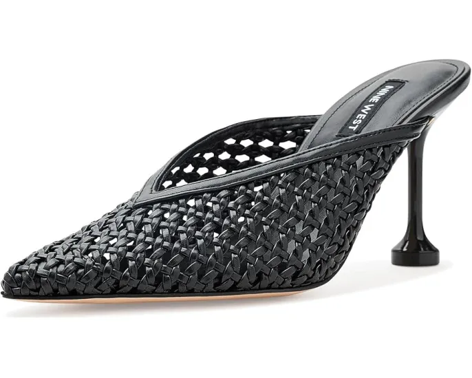 Туфли-мюли Grasso на шпильке с плетеным верхом Nine West