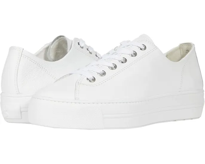 Paul Green Bixby Sneakers замшевые кеды на платформе с кожаной стелькой