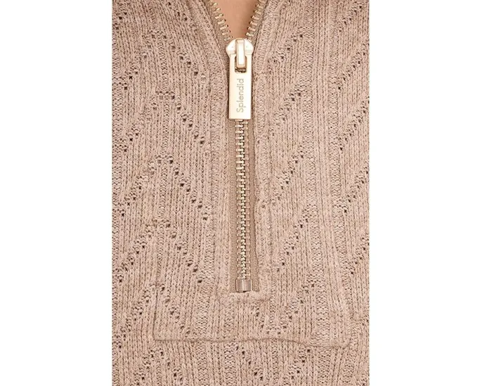 Свитер Splendid Sweatersoft с молнией на четверть